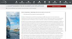 Desktop Screenshot of dgzi-jahreskongress.de