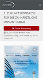 Mobile Screenshot of dgzi-jahreskongress.de